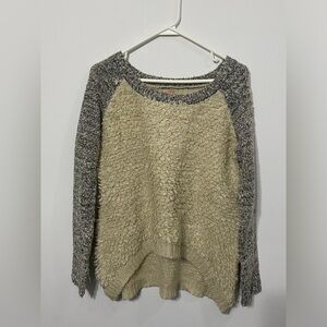 Oversized Sparkly Fuzzy Holiday Sweater Size Small